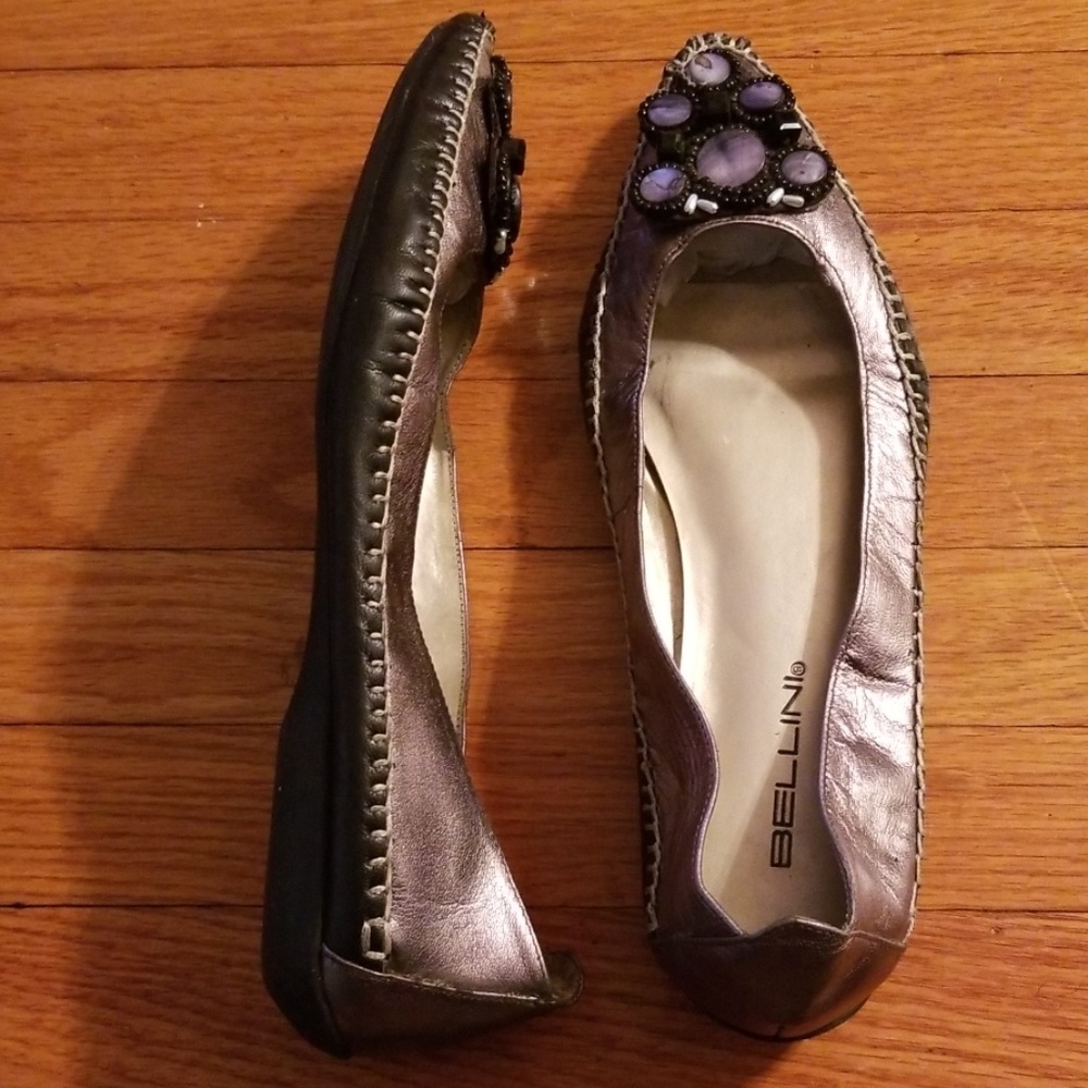 Bellini Metallic Flats